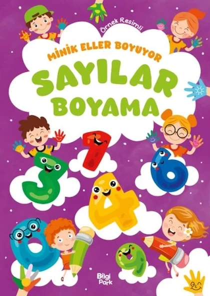 Bilgipark / Minik Eller Boyuyor - Sayılar Boyama ürün görseli