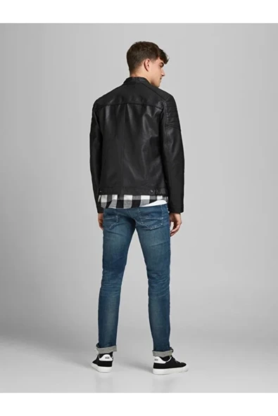 Jack&jones 12147218 Erkek Mont - Siyah - Resim 3
