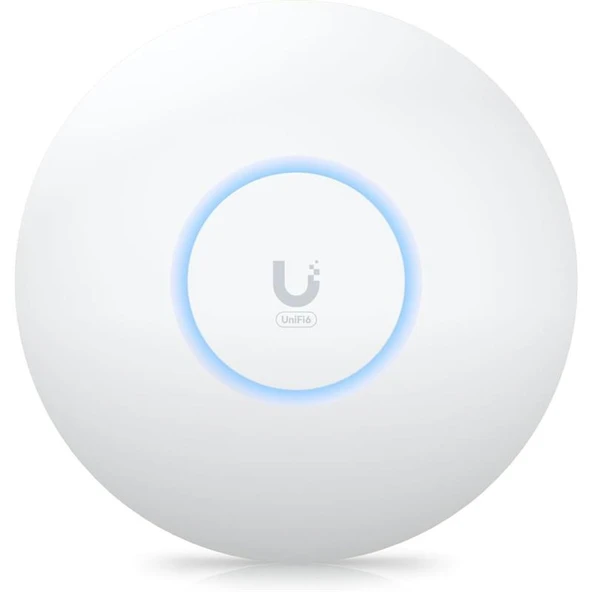UBIQUITI U6+ 2.4/5GHZ DUALBAND WIFI6 2X2 MU-MIMO 2976MBPS İÇ ORTAM TAVAN TİPİ ACCESS POINT(ADAPTÖRSÜZ) ürün görseli 1