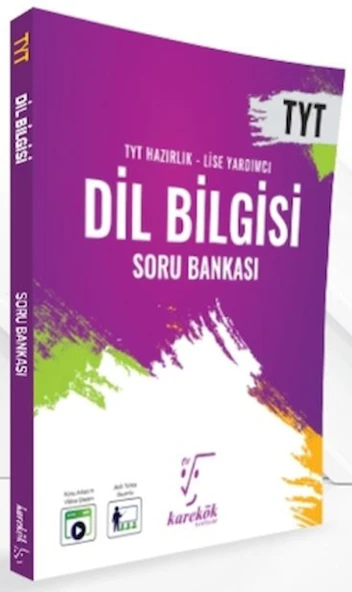 TYT Dil Bilgisi Soru Bankası / Ayşe Sarı / Karekök Yayıncılık / 9786258419238 ürün görseli