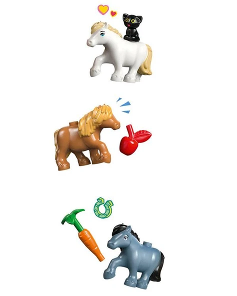 Lego Friends Midilli Çiftliği ve Ahır 42654 - Resim 3