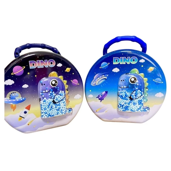 Şifreli Metal Dinazor Kumbara - Resim 2