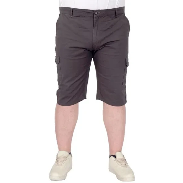 Büyük Beden Erkek Kapri Klasik 21401 Antrasit