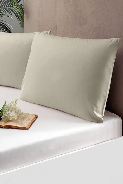 Pierre Cardin 2'li Yastık Kılıfı Bej ürün görseli 1