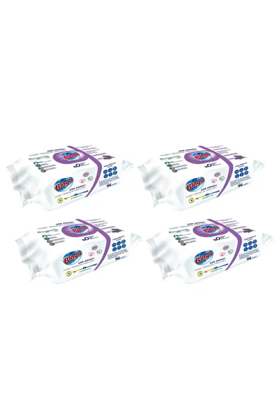 Yüzey Temizleme Havlusu 96 lı Lavanta x 4 Adet - Resim 2