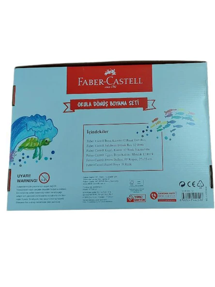 Faber Okula Dönüş Boyama Seti 2024-2025 Sezon - Resim 3