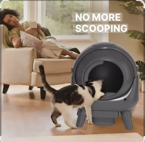 ELS PET OTOMATİK KOKU KONTROLLÜ AKILLI KEDİTUVALETİ