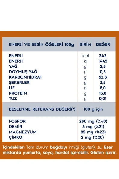 Barilla Tam Buğday Kalem Makarna (Integrale Pennette Rigate) 400 gr x 9 Adet - Resim 4