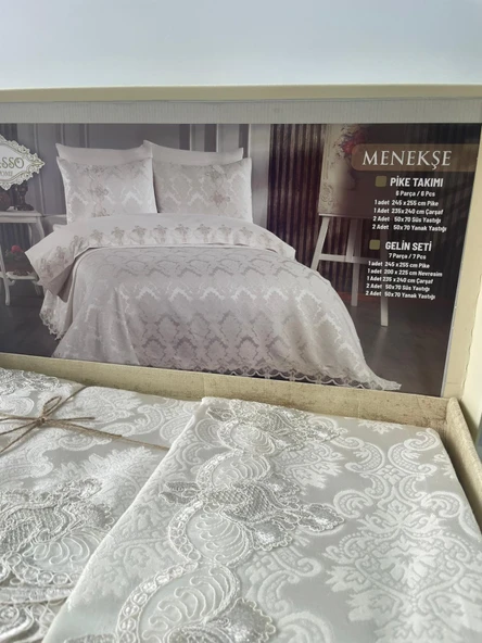 KASSO HOME MENEKŞE 6 PARÇA PİKE SETİ - 2