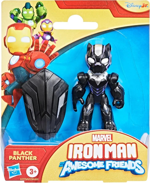 Marvel And His Awesome Friends Figürleri G1254 G1773 Black Panther ürün görseli 1
