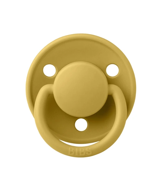 Bibs De Lux Silikon Emzik 0-36 Ay Mustard ürün görseli