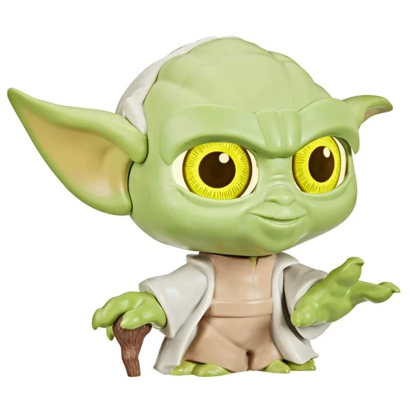 Sesli ve Işıklı Star Wars Force N Telling Yoda Figür 15 cm - Resim 2