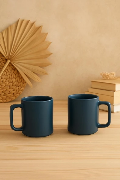 Kapıkaya 2 li Mavi Kupa - 2