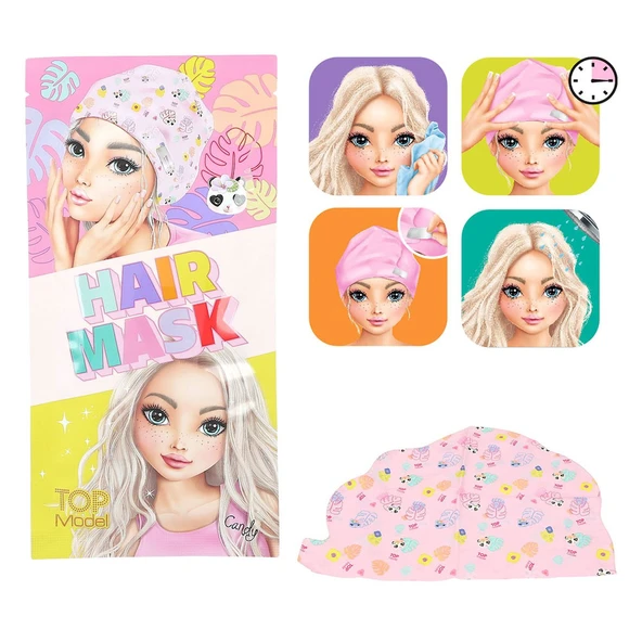 Top Model Saç Maskesi Pembe 412829 ürün görseli
