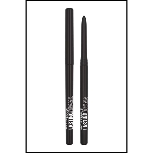 Maybelline Maskara The Colossal Big Shot Daring Black - Ekstra Siyah + Lasting Drama Çevirmeli Jel Uzun Süre Kalıcı Siyah Kalem - Resim 6