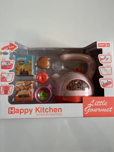 Pilli Işıklı Sesli Duman Çıkaran Kettle Oyun Seti ürün görseli