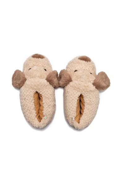 TWIGY TW SUSAM BEJ KADIN HAYVANLI PANDUF 36/41 - Resim 3