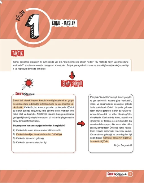 8. Sınıf LGS Paragraf Soru Bankası Sınav Kalitesinde - Sınav Yayınları - Resim 4
