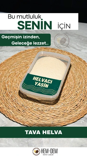Helvacı Yasin Tava Helva 450 gr