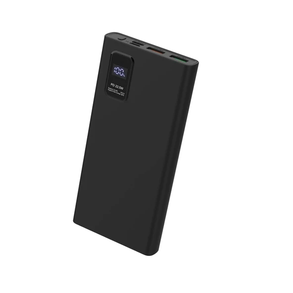 X-LEVELXP2290 20W QC PD Çift USB-A USB-C TYPE-C 3 Çıkışlı Ekranlı 10000 Mah Taşınabilir Şarj Aleti Powerbank ürün görseli