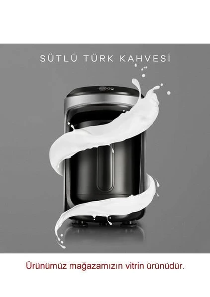 Karaca Hatır Hüps Sütlü Antrasit Türk Kahve Makinesi ürün görseli