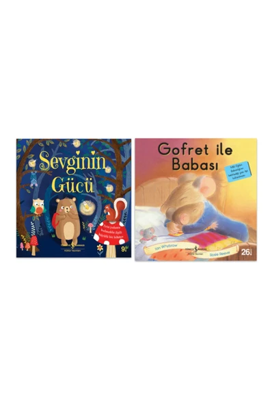 En Çok Tercih Edilen Resimli Kitaplar 2'li Set Sevginin Gücü Gofret Ile Babası ürün görseli