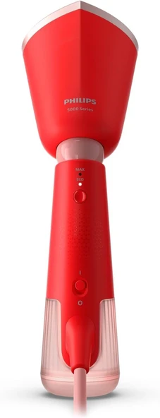 Philips 5000 Serisi El Tipi Buharlı Düzleştirici, 24 g/dk'ya kadar kesintisiz buhar, Taşınabilir Dikey Ütü, STH5020/40 - Resim 2