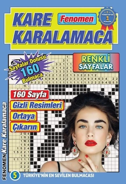 Fenomen Kare Karalamaca 5 / Bertan Kodamanoğlu / Maxi Yayıncılık / 9786256138131 ürün görseli