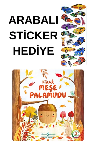 ARABALI STİCKER HEDİYELİ - KÜÇÜK MEŞE PALAMUDU ürün görseli