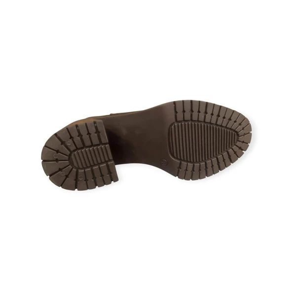 VENÜS2552501K PLATFORM TOPUK KAYMAZ GÜNLÜK DERİ KADIN BOT - Resim 23