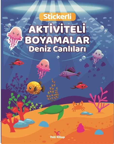 Deniz Canlıları Aktiviteli Boyamalar ürün görseli