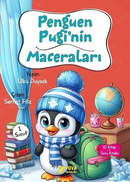 Penguen Pugi'nin Maceraları (10 Kitap) ürün görseli