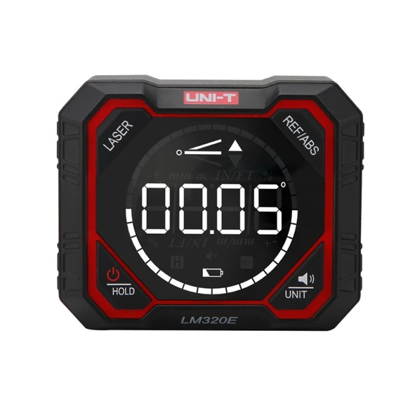 Uni-T LM320E Dijital Açı Ölçer - Çift Lazer Hizalama ürün görseli