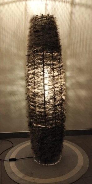 Doğal El Yapımı Lambader Bohem,Ahşap,Modern,Rustik - Resim 4