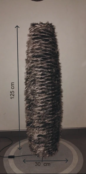 Doğal El Yapımı Lambader Bohem,Ahşap,Modern,Rustik - Resim 2