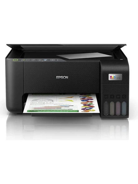 Epson EcoTank L3250 Wi-Fi + Tarayıcı Renkli Çok Fonksiyonlu Tanklı Mürekkep Püskürtmeli Yazıcı - 7