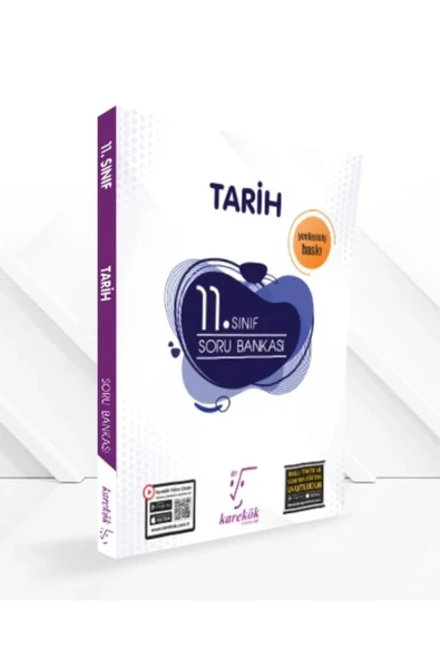 KAREKÖK 11.SINIF TARİH SORU BANKASI YENİ BASIM ürün görseli