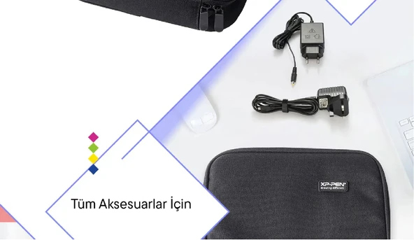 XP-Pen Aksesuar ve Kablo Çantası - 2
