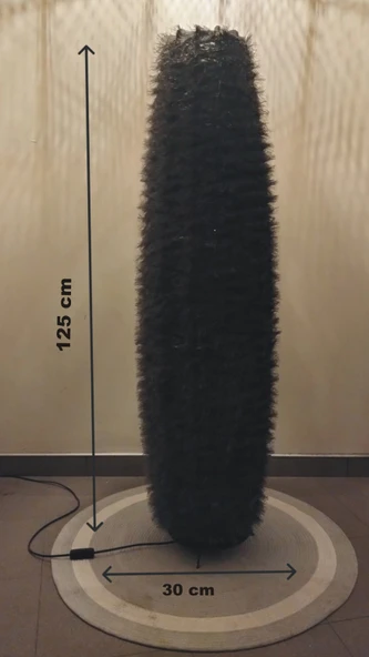 Doğal El Yapımı Lambader Bohem,Ahşap,Modern,Rustik - Resim 5