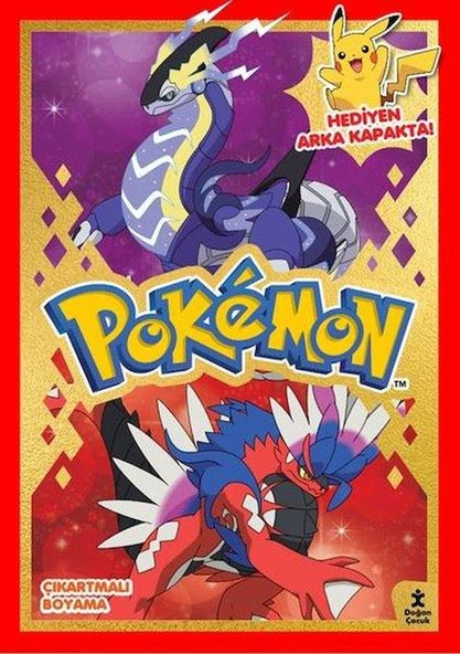 Pokemon-Parti Zamanı Çıkartmalı Boyama Kitabı - Kolektif ürün görseli