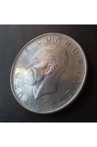 Escoines Koleksiyon 3996368f56ec43b5a5 1975 cum-cum 1 Lira ÇT/ÇÇT hatalı erör eski madeni para - 6