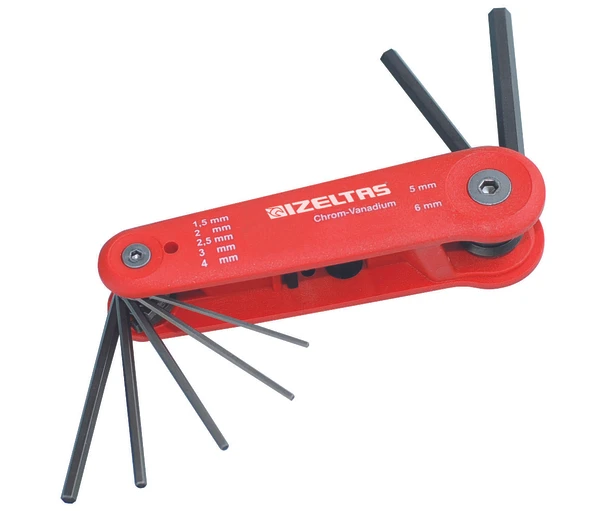 İzeltaş kaset Allen Anahtar Takımı (7 Parça) ürün görseli