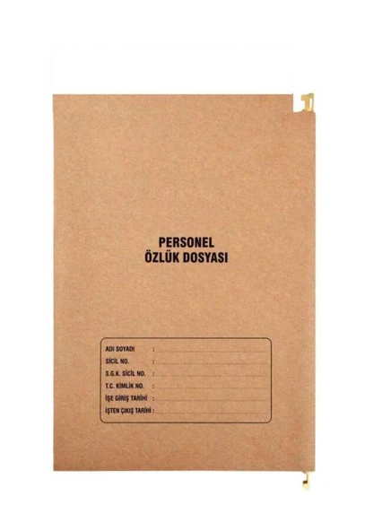 Dilman Personel Özlük Dosyası Askılı 8li Dosya - 5