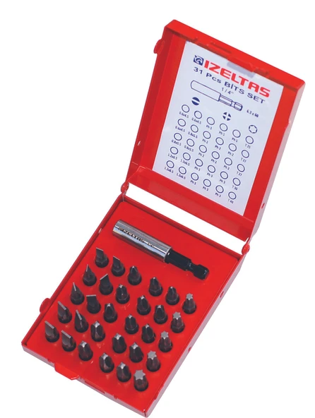 İzeltaş 31'li Bits Takım (Plastik Kutulu) ürün görseli