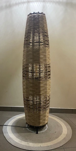 Doğal El Yapımı Lambader Bohem,Ahşap,Modern,Rustik - Resim 5