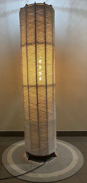 Doğal El Yapımı Lambader Bohem,Ahşap,Modern,Rustik - Resim 5