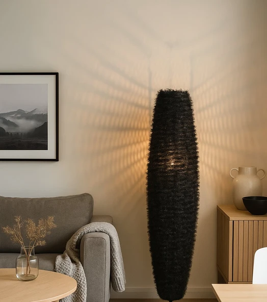 Doğal El Yapımı Lambader Bohem,Ahşap,Modern,Rustik ürün görseli