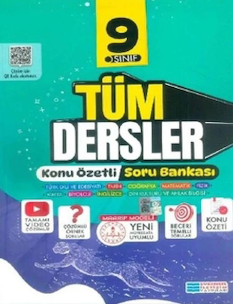 9. Sınıf Tüm Dersler Soru Bankası / Kolektif / Evrensel İletişim Yayınları / 9786256024267 ürün görseli