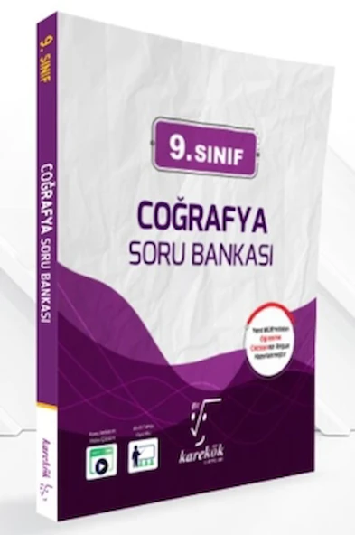 9. Sınıf Coğrafya Soru Bankası / Göktürk Gençyürek / Karekök Yayıncılık / 9786258419962 ürün görseli