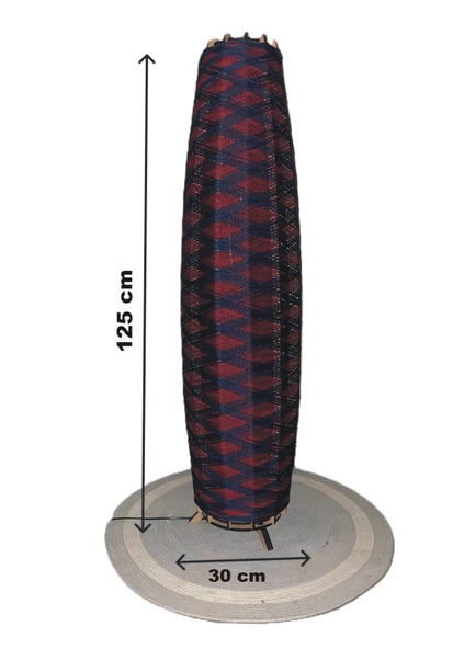 Doğal El Yapımı Lambader Bohem,Ahşap,Modern,Rustik - Resim 3